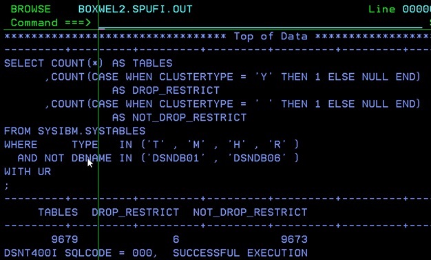 recover accidently dropped db2 zos table based on DDL extraction